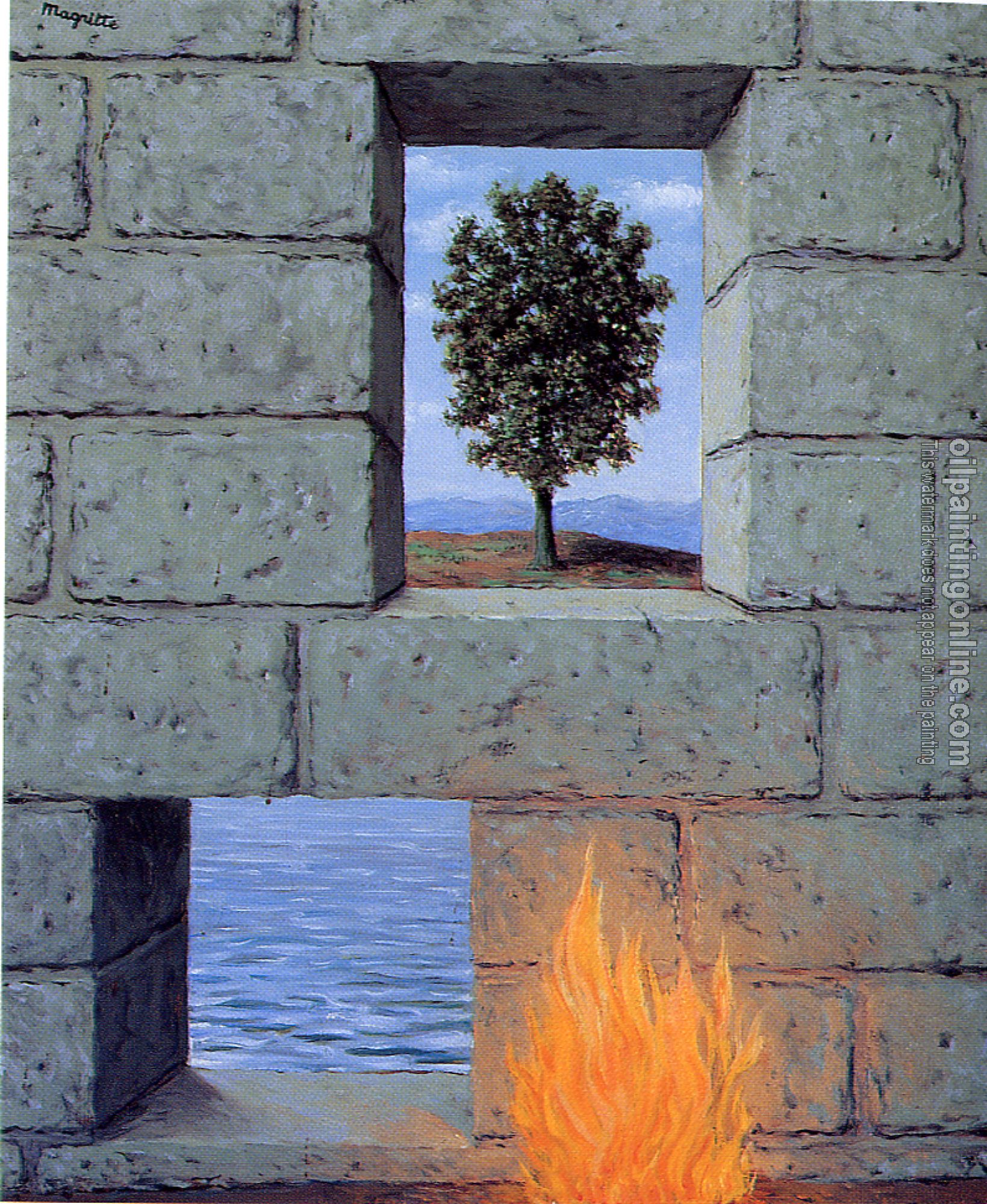 Magritte, Rene - mental complacency